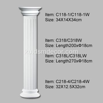 Stûna Tev Fluted Polyurethane